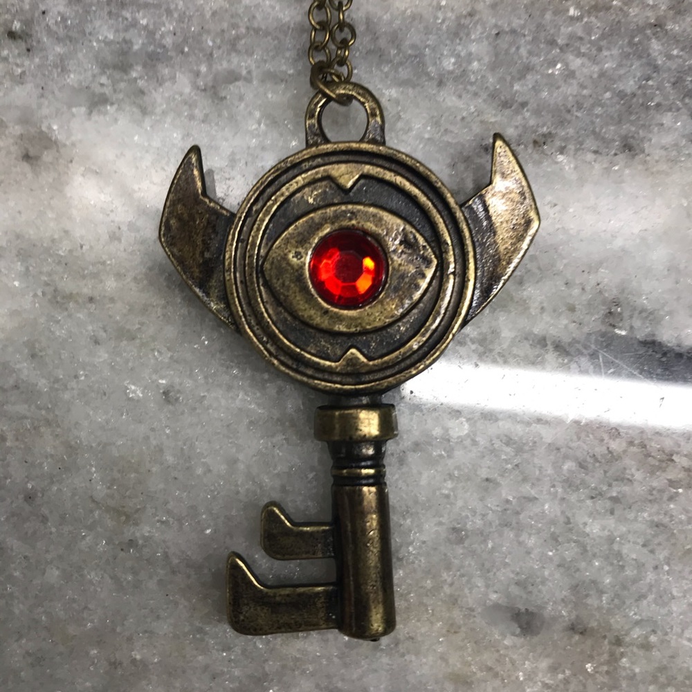Legend of Zelda Boss Key Necklace